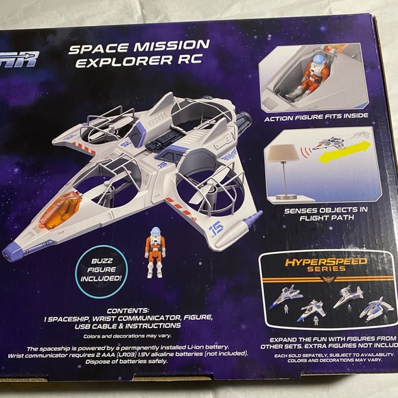 Buzz Lightyear remote control spaceship - Picture 8 of 8